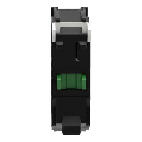 Schneider Electric Harmony XB4 and XB5 Add-On Single Contact Block for Industrial Machines and Manufacturing, Screw Clamp Terminal, Front Mounting, 1NO (ZBE101) in Saudi Arabia
