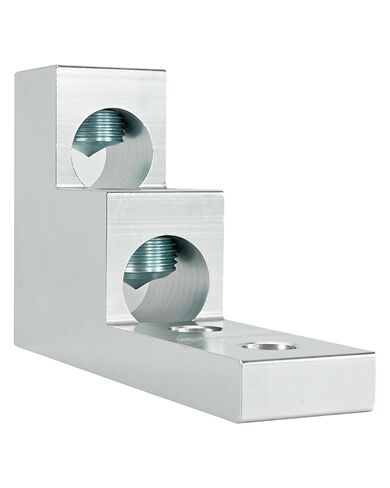 1Pack Lug Two Conductors, Grounding Panelboard Lug, 300 Awg 300 MCM - 6SOL Wire Range in Saudi Arabia