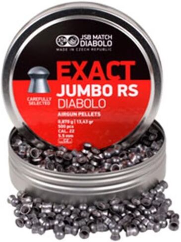 JSB Match Diabolo Exact Jumbo RS .22 Cal, 13.43 Grains, Domed, 500ct in Kuwait