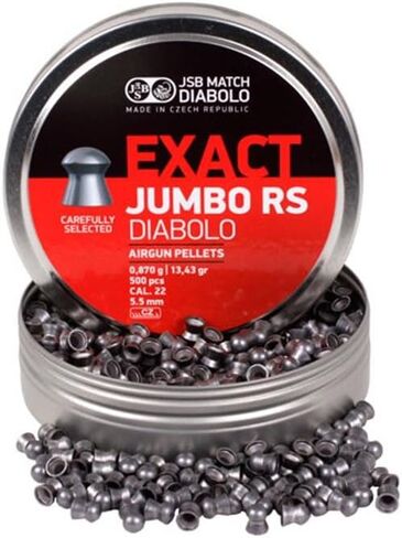 JSB Match Diabolo Exact Jumbo RS .22 Cal, 13.43 Grains, Domed, 500ct in Kuwait