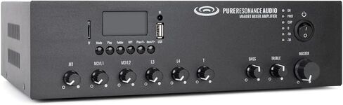 نظام إخفاء الصوت النقي الرنين مع 8 مكبرات صوت سقف C3 ومضخم صوت بلوتوث بقدرة 60 وات وسلك مكبر صوت (11 عنصرًا) in Kuwait