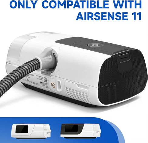 أنبوب CPAP بديل لخط المناخ، متوافق مع Airsense 11 وAircurve 11، خرطوم CPAP بطول 6.5 قدم لجهاز توقف التنفس أثناء النوم، أنبوب تنفس مرن مع موصلات قياسية - للاستخدام في المنزل والسفر in Kuwait