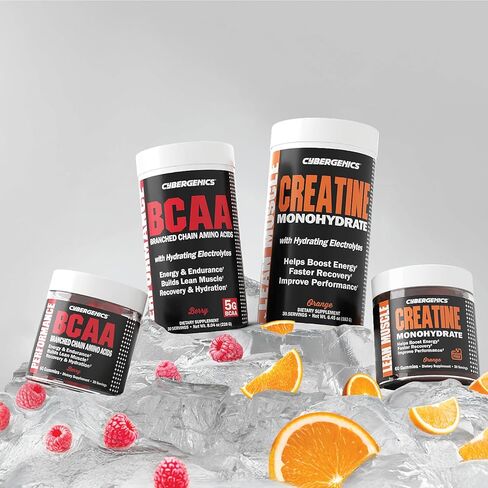 Creatine Monohydrate Gummies, Pure Creatine, Supports Muscle Recovery, Improve Performance and Strength, Gluten Free, 60 Servings, Orange Flavor in Saudi Arabia