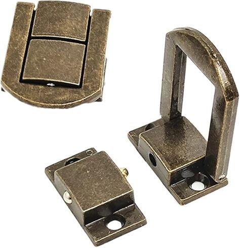 Latch Lock Padlock Accessories for Jewelry Boxes Latch Wooden Box Lock Latch Clasp Door Latch Furniture Fittings Lock Buckle in Saudi Arabia