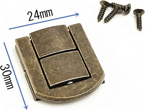 Latch Lock Padlock Accessories for Jewelry Boxes Latch Wooden Box Lock Latch Clasp Door Latch Furniture Fittings Lock Buckle in Saudi Arabia