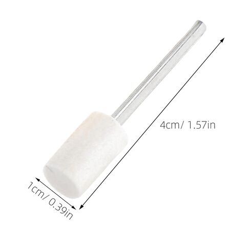 13pcs Wool Polishing Wheels Grinding Polishing Drill Bits with 3mm Shank for Jewelry Glass Metal Buffing Accessories Compatible with Rotary Tools in Kuwait