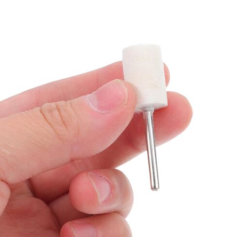 13pcs Wool Polishing Wheels Grinding Polishing Drill Bits with 3mm Shank for Jewelry Glass Metal Buffing Accessories Compatible with Rotary Tools in Kuwait
