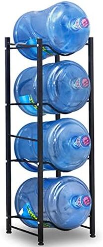 Water Jug Storage Rack，Water Jug Holder - Stackable 1.8L Water Bottle Storage Rack Made of Durable Carbon Steel - Removable Water Jug Holder for Easy Storage and Organization in Saudi Arabia