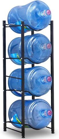 Water Jug Storage Rack，Water Jug Holder - Stackable 1.8L Water Bottle Storage Rack Made of Durable Carbon Steel - Removable Water Jug Holder for Easy Storage and Organization in Saudi Arabia