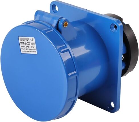 ZQ-343 Aviation Socket 3 Holes 125A3X125A Industrial Three-Phase Four-Wire Plug in Saudi Arabia