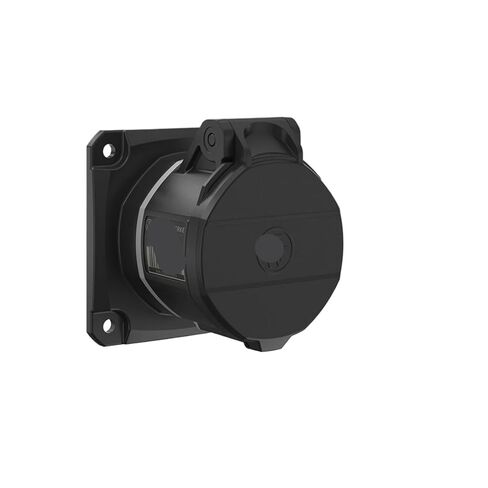 IP54 Waterproof and dustproof Flat Industrial Plug and Socket 16A 5P in Saudi Arabia