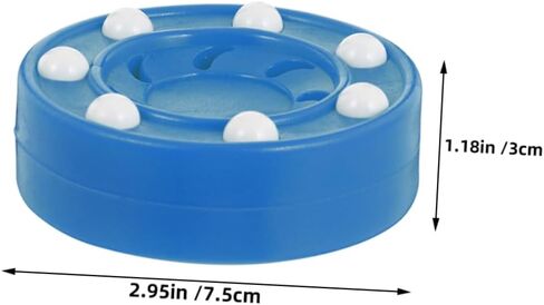 Sosoport قطعتان من كرات تدريب الهوكي المضمنة الاحترافية، مادة مطاطية قوية لممارسة التمارين في الشوارع والداخلية لملحقات تدريب ألعاب الهوكي in Kuwait