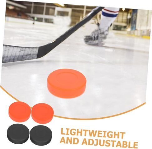 4 قطع من كرات هوكي الجليد الاحترافية من ميكيكيت، كرات تدريب رياضية متينة للشارع والممارسة الداخلية، خفيفة الوزن ودقيقة للمراهقين in Kuwait