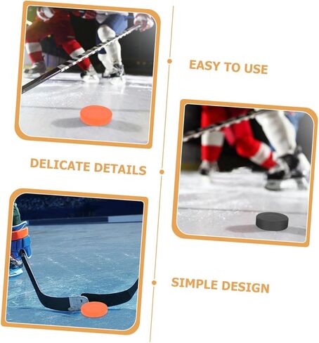 4 قطع من كرات هوكي الجليد الاحترافية من ميكيكيت، كرات تدريب رياضية متينة للشارع والممارسة الداخلية، خفيفة الوزن ودقيقة للمراهقين in Kuwait