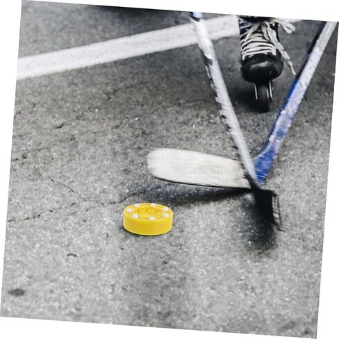 قطعتان من كرات الهوكي الدوارة من تويفيان، كرات تدريب منخفضة الارتداد لهوكي الشوارع، للاستخدام الداخلي والخارجي، مادة مطاطية قوية للأعمار in Kuwait