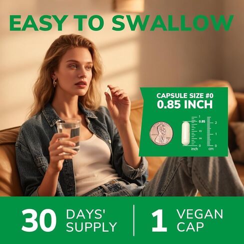 Vitalibre Pineapple + Probiotic, 300 mg, 25 Billion CFUs, 13 Strains, Natural Vitamin C, Powerful Antioxidants, for Immunity, Vaginal, Gut Health, 30 Vegan Capsules, Non GMO in Kuwait