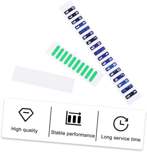 ملصقات مقياس لوحة مفاتيح البيانو للمبتدئين، ملصقات مفاتيح البيانو قابلة للإزالة، ملحقات الإبهام سهلة القراءة in Kuwait
