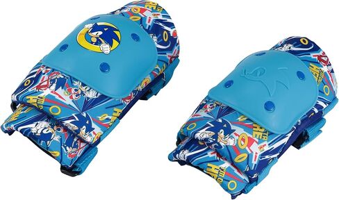 Voyager - Sonic Elbow and Knee Pads for Kids, Protective and Comfortable Outdoor Gear Set for Ages 3+ with Adjustable Velcro Straps, Shock Absorption, Bike Knee Pads for Boys and Girls in Saudi Arabia
