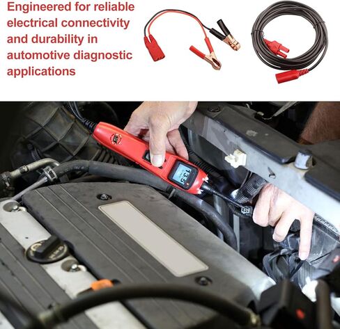 كابل تمديد PPTK0027 بطول 20 قدم ومجموعة مشبك بطارية PPTK0025 إلخ تناسب مسبار الطاقة 3Ez/3/3S، مجموعة مسبار دائرة الطاقة، مجموعة مشبك التمساح لسلك التمديد (PPTK0027 PPTK0025) in Kuwait