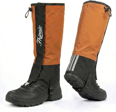 جوارب الساق للمشي لمسافات طويلة، أحذية خفيفة الوزن مقاومة للماء للرجال والنساء، أحذية قابلة للتعديل للمشي لمسافات طويلة والمشي والتسلق والصيد والرحلات وتسلق الجبال والتزلج in Kuwait