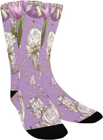 جوارب ناعمة على شكل قلب بيضة زهرية للتنزه سيرًا على الأقدام - جوارب شتوية حرارية سميكة دافئة للأولاد والبنات للمدرسة، والارتداء اليومي والأنشطة الخارجية in Kuwait