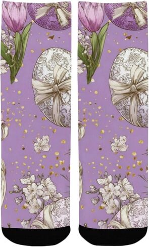 جوارب ناعمة على شكل قلب بيضة زهرية للتنزه سيرًا على الأقدام - جوارب شتوية حرارية سميكة دافئة للأولاد والبنات للمدرسة، والارتداء اليومي والأنشطة الخارجية in Kuwait