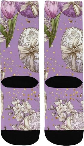 جوارب ناعمة على شكل قلب بيضة زهرية للتنزه سيرًا على الأقدام - جوارب شتوية حرارية سميكة دافئة للأولاد والبنات للمدرسة، والارتداء اليومي والأنشطة الخارجية in Kuwait