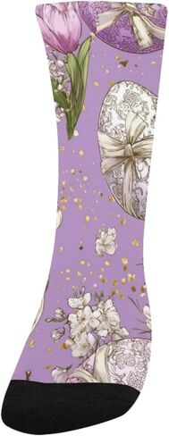 جوارب ناعمة على شكل قلب بيضة زهرية للتنزه سيرًا على الأقدام - جوارب شتوية حرارية سميكة دافئة للأولاد والبنات للمدرسة، والارتداء اليومي والأنشطة الخارجية in Kuwait