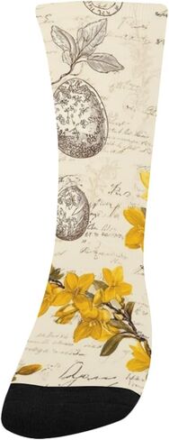 جوارب المشي لمسافات طويلة باللون الأصفر على شكل أرنب نباتي - جوارب شتوية حرارية سميكة دافئة للأولاد والبنات الصغار للمدرسة، والارتداء اليومي والأنشطة الخارجية in Kuwait