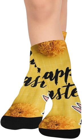 جوارب المشي لمسافات طويلة على شكل أرنب عيد الفصح من القطيفة - جوارب شتوية حرارية سميكة دافئة للأولاد والبنات للمدرسة، والارتداء اليومي والأنشطة الخارجية in Kuwait