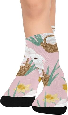 جوارب أرنب دافوديل للتنزه سيرًا على الأقدام - جوارب شتوية حرارية سميكة دافئة للأولاد والبنات للمدرسة، والارتداء اليومي والأنشطة الخارجية in Kuwait