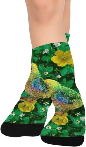 جوارب Rainbow Chick Art للمشي لمسافات طويلة - جوارب شتوية حرارية سميكة دافئة للأطفال الصغار للأولاد والبنات للمدرسة، والارتداء اليومي والأنشطة الخارجية in Kuwait