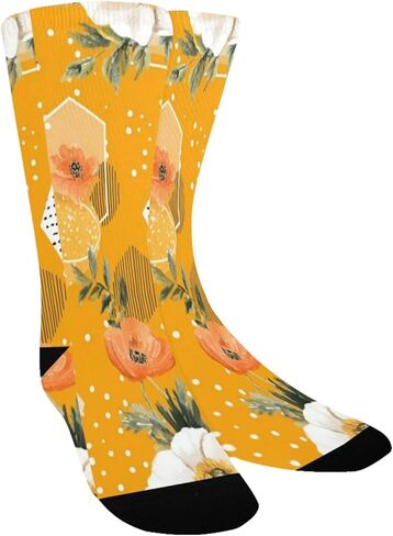 جوارب برايت بلوم آرت للمشي لمسافات طويلة - جوارب شتوية حرارية سميكة دافئة للأطفال الصغار للأولاد والبنات للمدرسة، والارتداء اليومي والأنشطة الخارجية in Kuwait