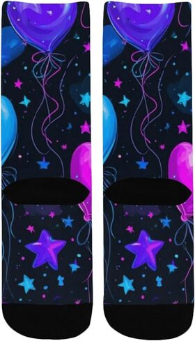 جوارب للمشي لمسافات طويلة على شكل قلوب نيون - جوارب شتوية حرارية سميكة دافئة للأولاد والبنات للمدرسة، والارتداء اليومي والأنشطة الخارجية in Kuwait