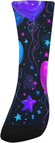 جوارب للمشي لمسافات طويلة على شكل قلوب نيون - جوارب شتوية حرارية سميكة دافئة للأولاد والبنات للمدرسة، والارتداء اليومي والأنشطة الخارجية in Kuwait