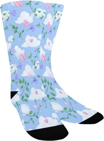 جوارب Cloud Heart Vines للتنزه سيرًا على الأقدام - جوارب شتوية حرارية سميكة دافئة للأطفال الصغار للأولاد والبنات للمدرسة، والارتداء اليومي والأنشطة الخارجية in Kuwait