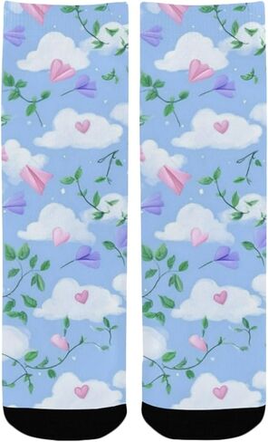 جوارب Cloud Heart Vines للتنزه سيرًا على الأقدام - جوارب شتوية حرارية سميكة دافئة للأطفال الصغار للأولاد والبنات للمدرسة، والارتداء اليومي والأنشطة الخارجية in Kuwait
