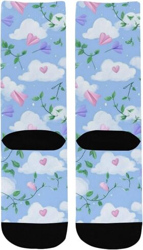 جوارب Cloud Heart Vines للتنزه سيرًا على الأقدام - جوارب شتوية حرارية سميكة دافئة للأطفال الصغار للأولاد والبنات للمدرسة، والارتداء اليومي والأنشطة الخارجية in Kuwait