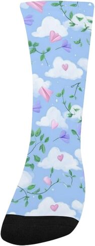 جوارب Cloud Heart Vines للتنزه سيرًا على الأقدام - جوارب شتوية حرارية سميكة دافئة للأطفال الصغار للأولاد والبنات للمدرسة، والارتداء اليومي والأنشطة الخارجية in Kuwait