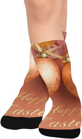 جوارب المشي لمسافات طويلة من الفاوانيا عيد الفصح - جوارب شتوية حرارية سميكة دافئة للأولاد والبنات للمدرسة، والارتداء اليومي والأنشطة الخارجية in Kuwait