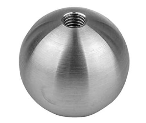 Stainless Steel Ball,1pcs M30 Threaded Half Hole Ball,3mm-12mm(M30*7mm) in Kuwait