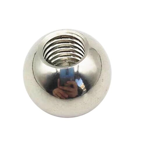 Solid 304 Stainless Steel Ball,M2 Ball Head Screw,Diameter: 40mm-60mm,semi-Threaded(5mm*m2) in Saudi Arabia
