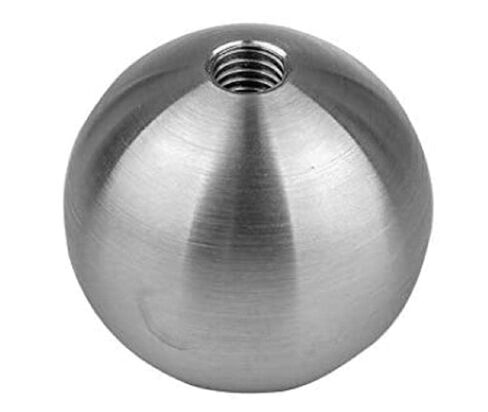 Stainless Steel Ball,5pcs,M9 Threaded Through Hole Ball,Perforation(M9*2mm) in Kuwait