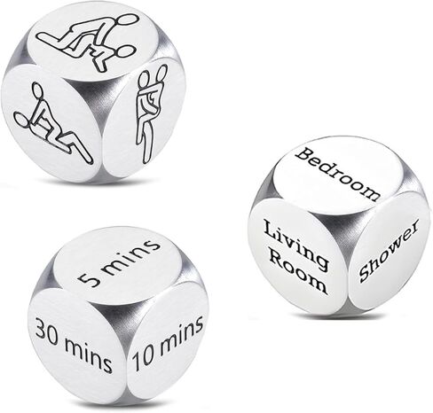5 PCS Food Dential Denter Dential Set Dice ، Metal Dice Game Gift for Fairs in Kuwait