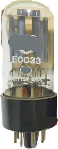 ECC33 Vacuum Tube Replaces 6SN7 6H8C 6N8P CV131 5962 Tube DIY Audio Amplifier(2 pcs) in Saudi Arabia