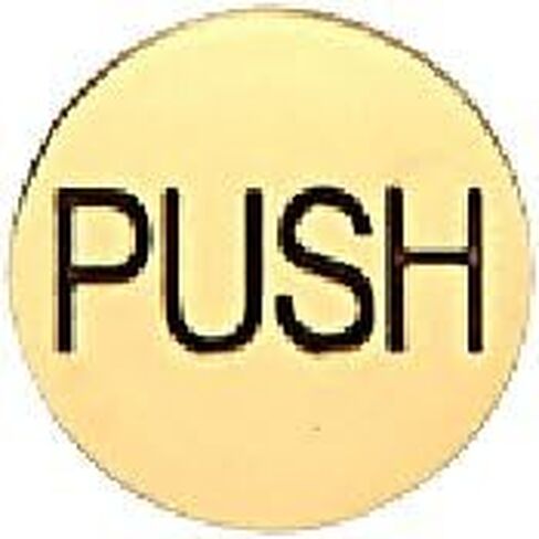 2" Round Polished Brass Push Indicator in Saudi Arabia