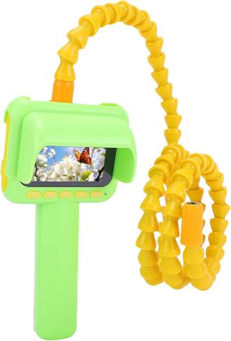 Focket Kids Endoscope, 2.8 Inch HD Screen Snake Scope Camera with IP67 Design 8 Adjustable LEDs for Outdoor Exploration 4 to 10 Years Old in Saudi Arabia