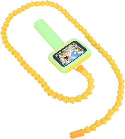Focket Kids Endoscope, 2.8 Inch HD Screen Snake Scope Camera with IP67 Design 8 Adjustable LEDs for Outdoor Exploration 4 to 10 Years Old in Saudi Arabia