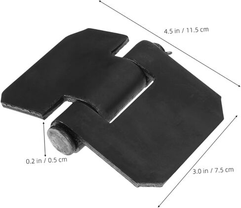 Ciieeo 2pcs Heavy Duty Metal Gate Hinges Weldable Design Trailer Hinges for Rvs Outdoor Detachable Door Pin in Saudi Arabia