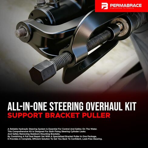 مجموعة إصلاح سدادة أسطوانة التوجيه الهيدروليكية ومجموعة سحب الدعامات - متوافقة مع سلسلة HC5345، HC5341-HC5348، HC5358، HC5365، HC5375، HC5394، HC5445، وHC6750-HC6755. in Kuwait